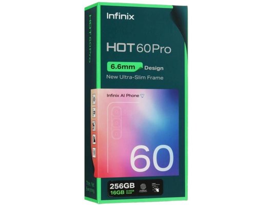Смартфон Infinix HOT 60 PRO 8/256Gb Black